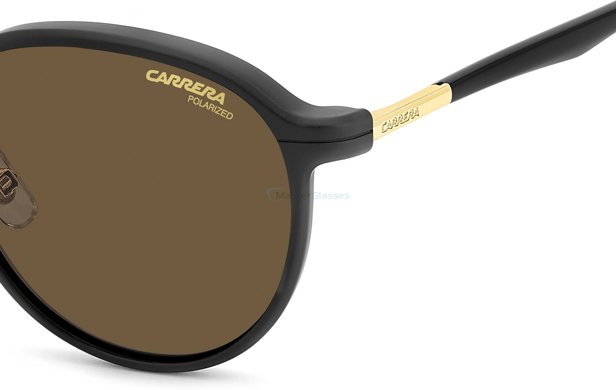 Оправа со складным солнцезащитным клипоном CARRERA CA 368/C RHL Gold Black 2