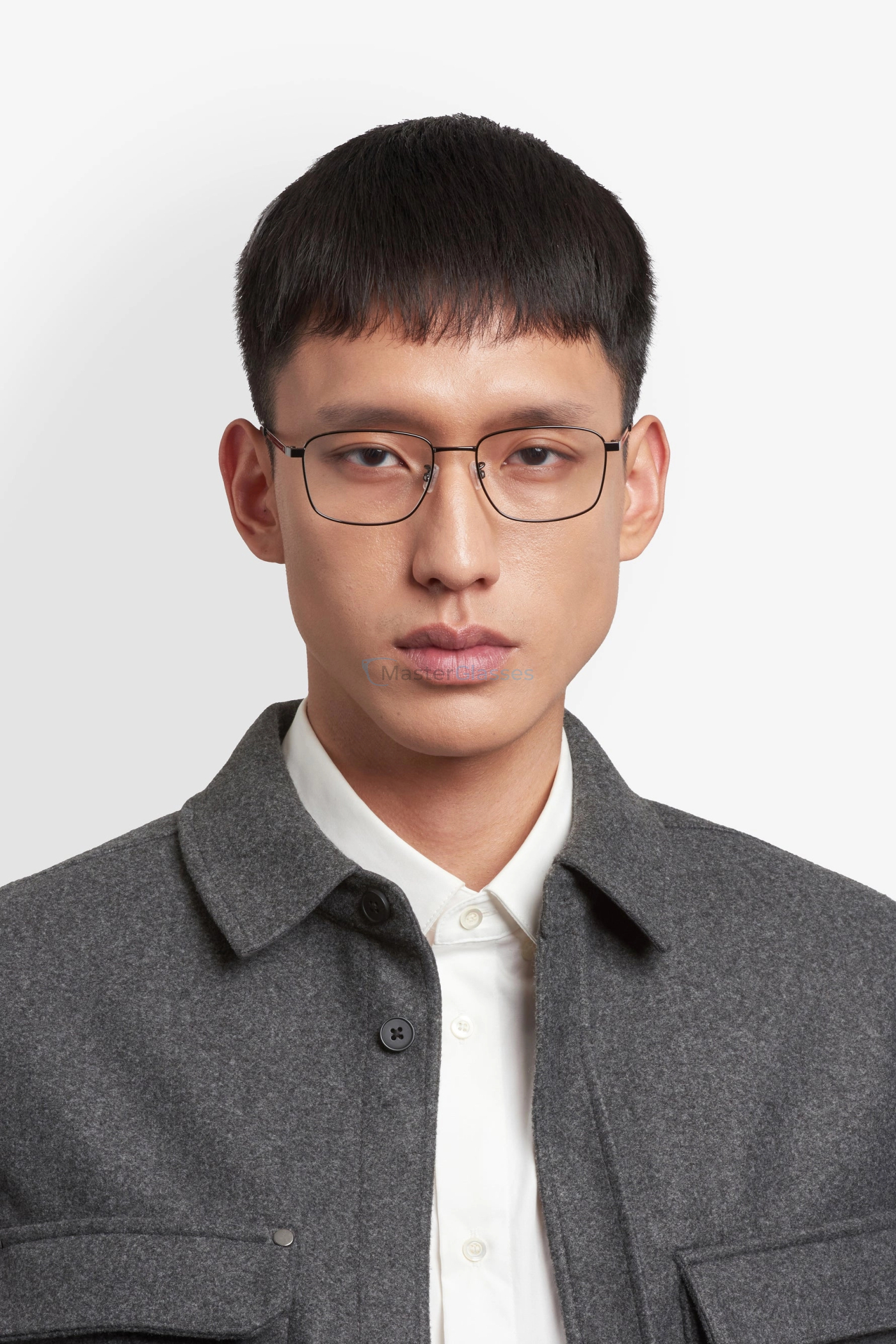 ������ HUGO BOSS 1871/F V81 Dark Ruthenium Black