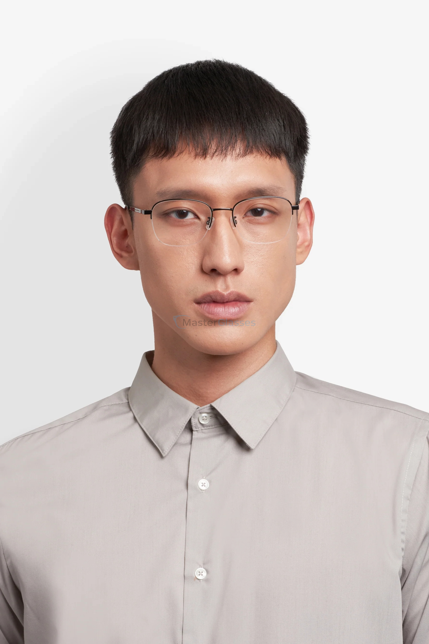 ������ HUGO BOSS 1872/F V81 Dark Ruthenium Black