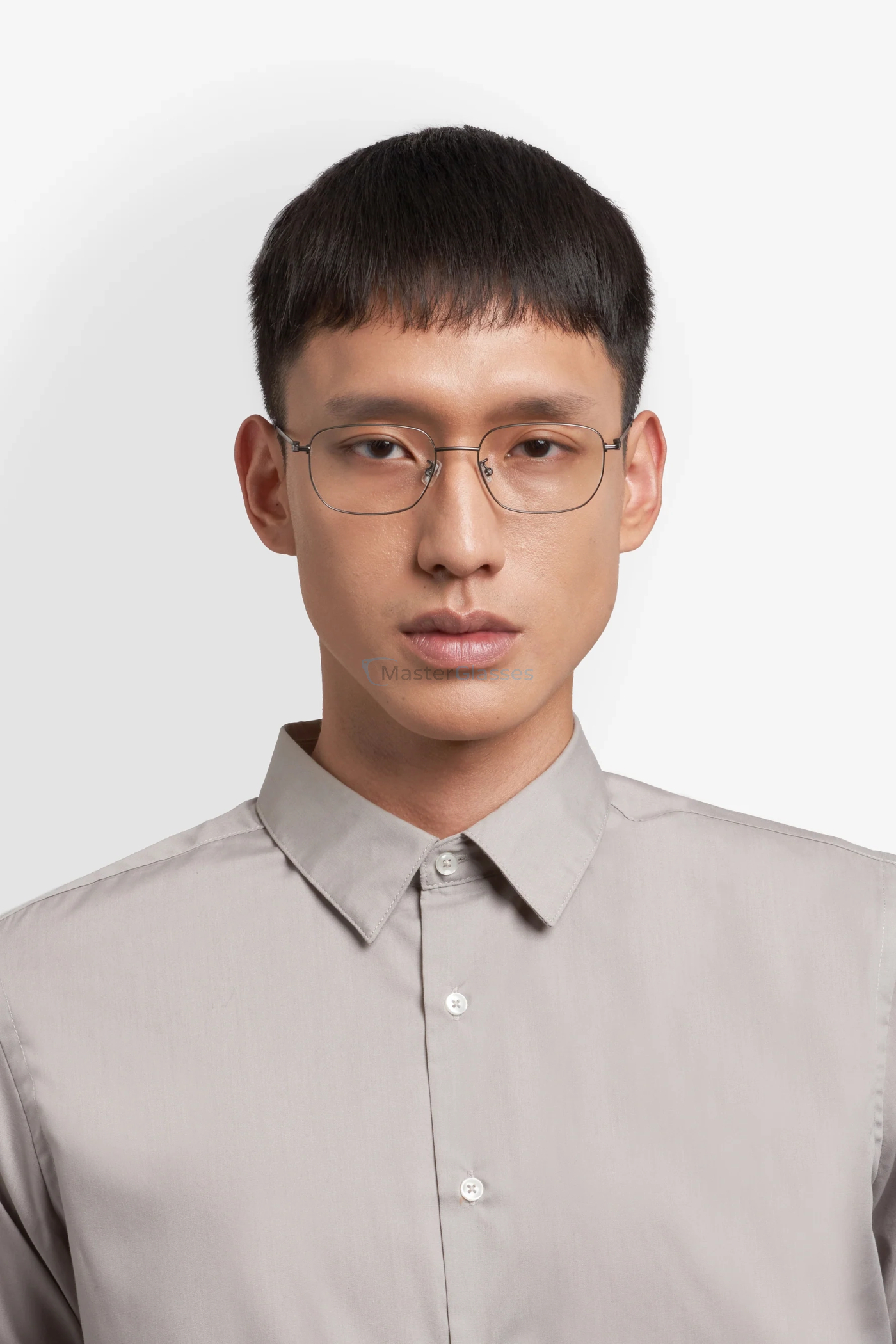 Оправа HUGO BOSS 1875/F SVK Matte Ruthenium Black