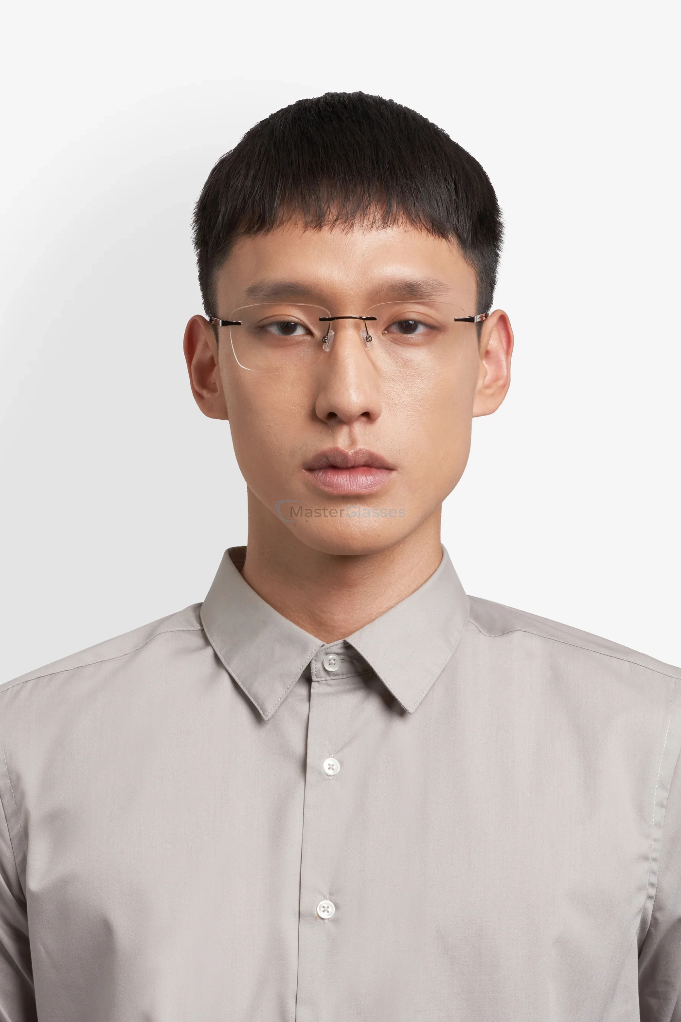 ������ HUGO BOSS 1873/F V81 Dark Ruthenium Black