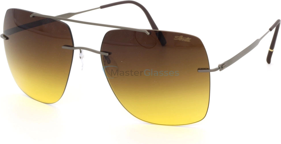 Солнцезащитные очки Silhouette 8750 6040 Rimless Shades Panmure