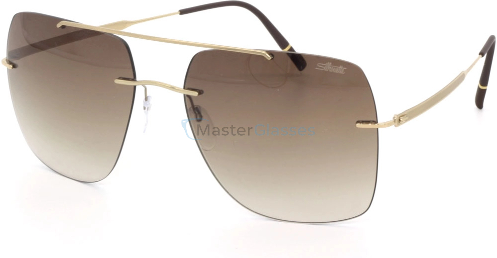Солнцезащитные очки Silhouette 8750 7530 Rimless Shades Panmure