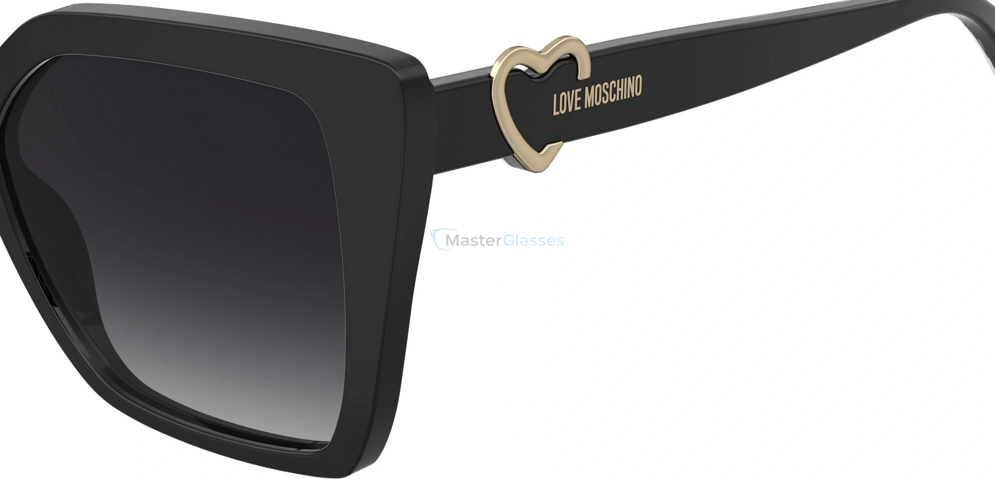 Солнцезащитные очки MOSCHINO LOVE MOL067/S TAY Black Pattern White