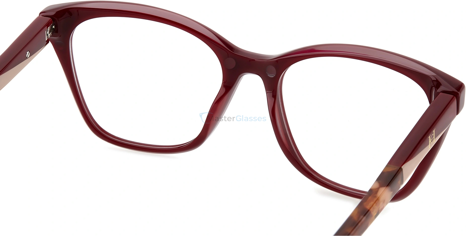 Оправа с солнцезащитным клипоном CAROLINA HERRERA HER 0334/C LHF BURGUNDY 2