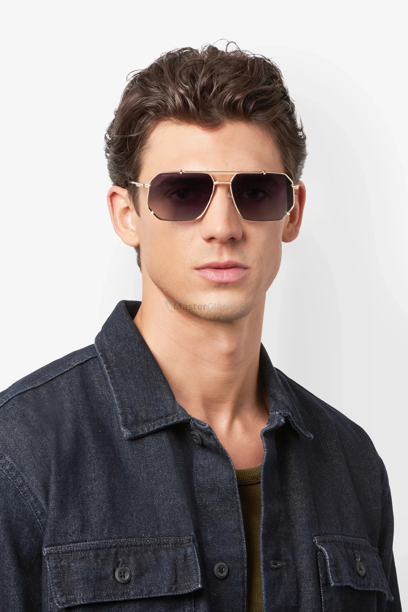 Солнцезащитные очки DSQUARED2 D2 0175/S 000 ROSE GOLD