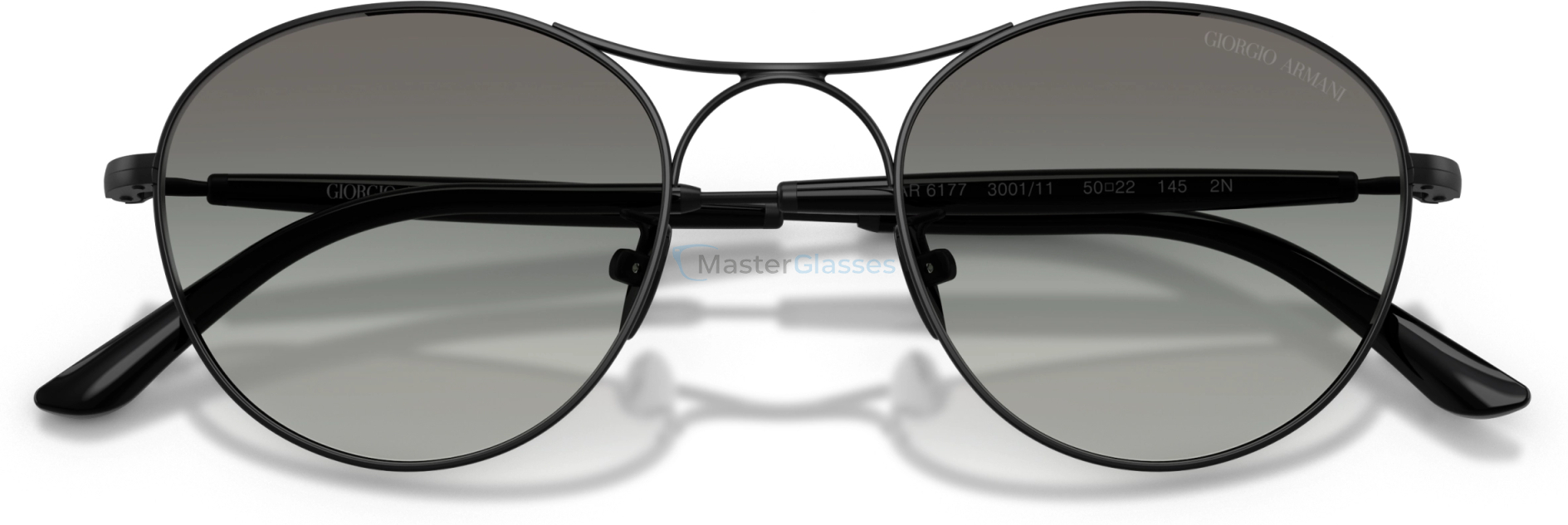 Солнцезащитные очки Giorgio Armani AR6177 300111 Black