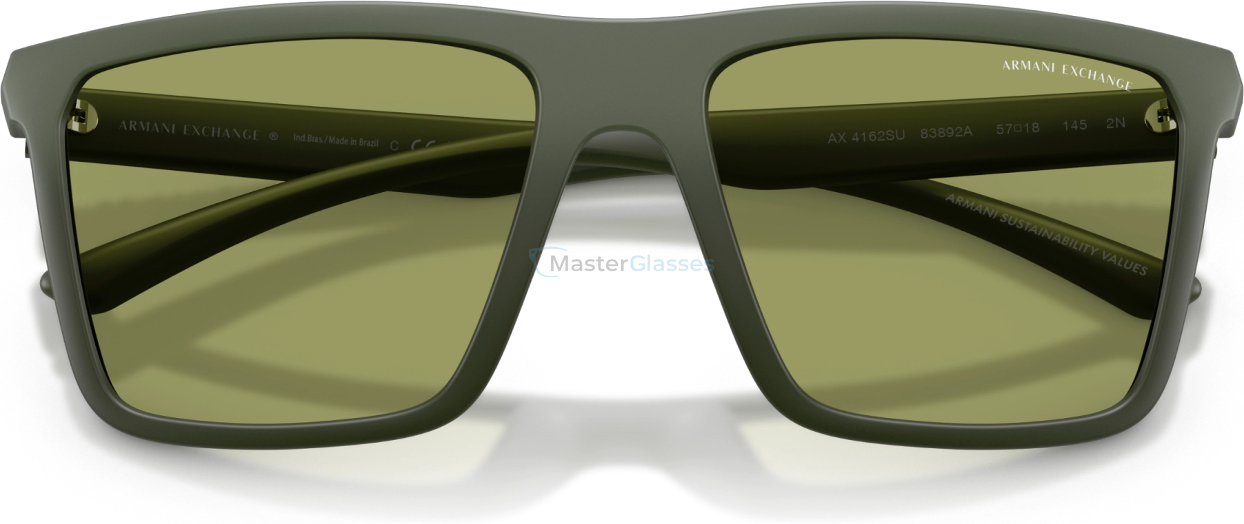 Солнцезащитные очки Armani Exchange AX4162SU 83892A Green
