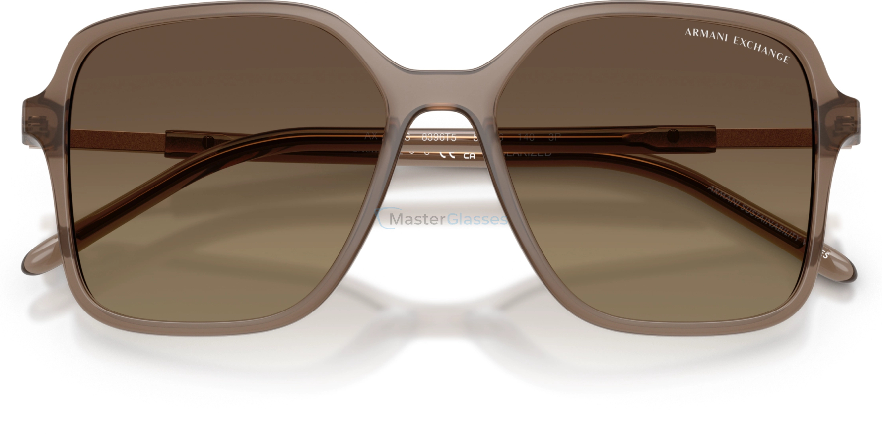 Солнцезащитные очки Armani Exchange AX4163S 8396T5 Brown
