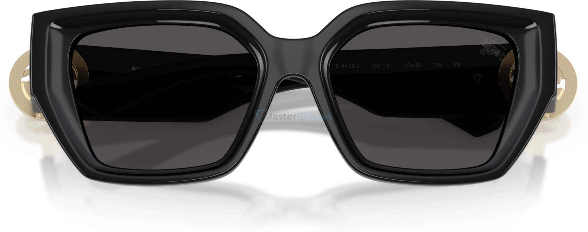 Солнцезащитные очки Burberry BE4472U 300187 Black