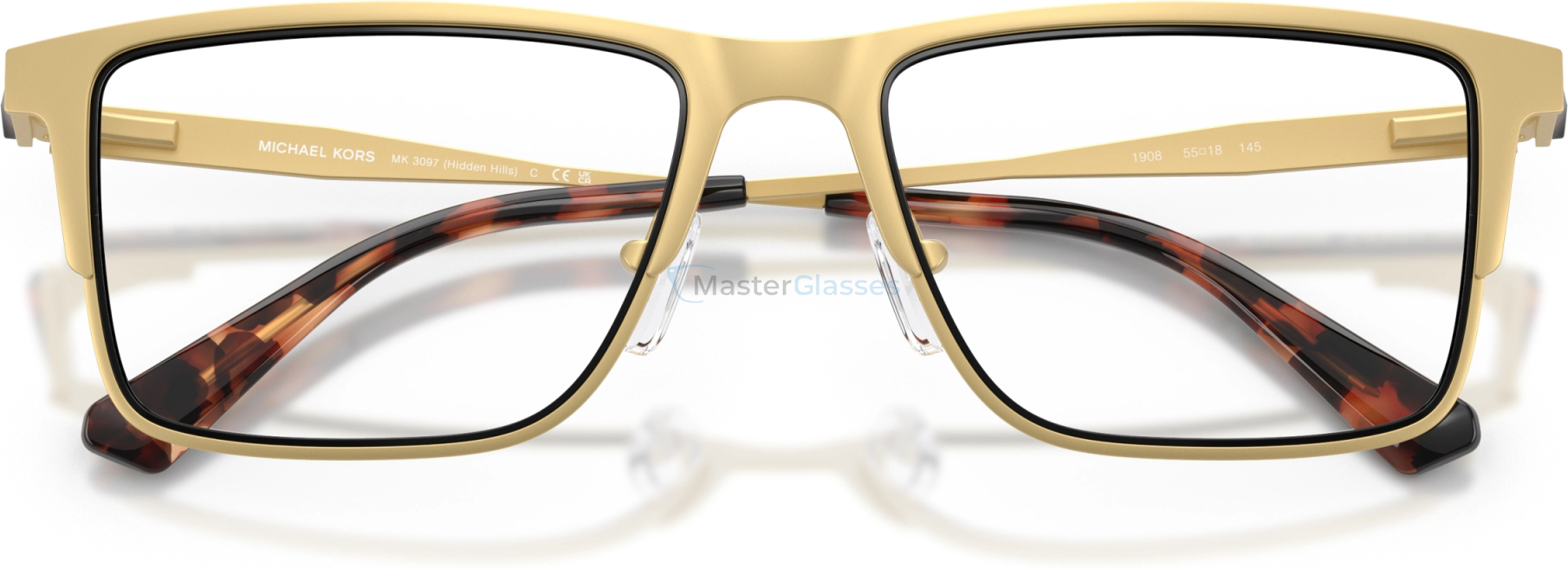 Оправа Michael Kors HIDDEN HILLS MK3097 1908 Yellow