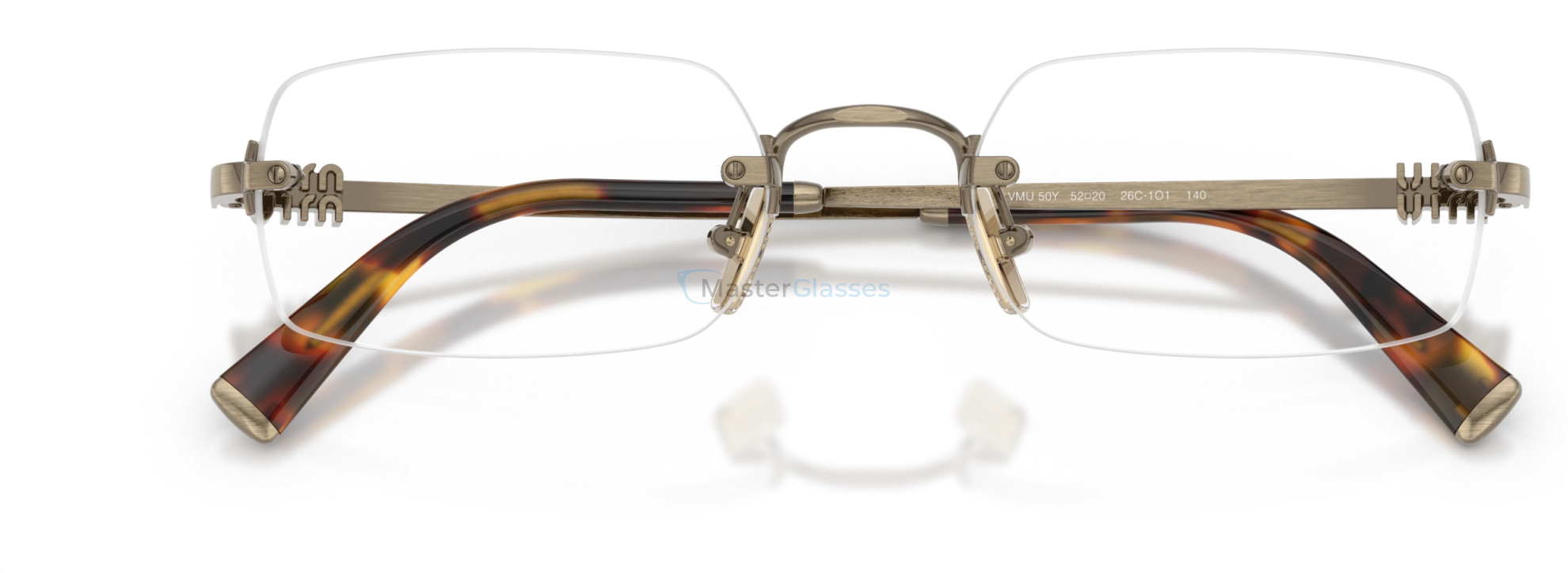 Оправа Miu Miu MU 50YV 26C1O1 Gold