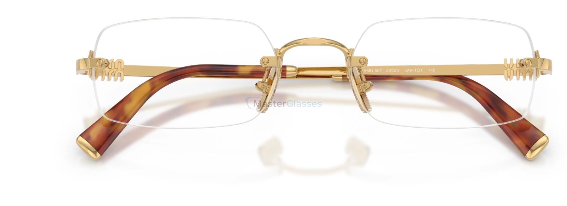 Оправа Miu Miu MU 50YV 5AK1O1 Gold