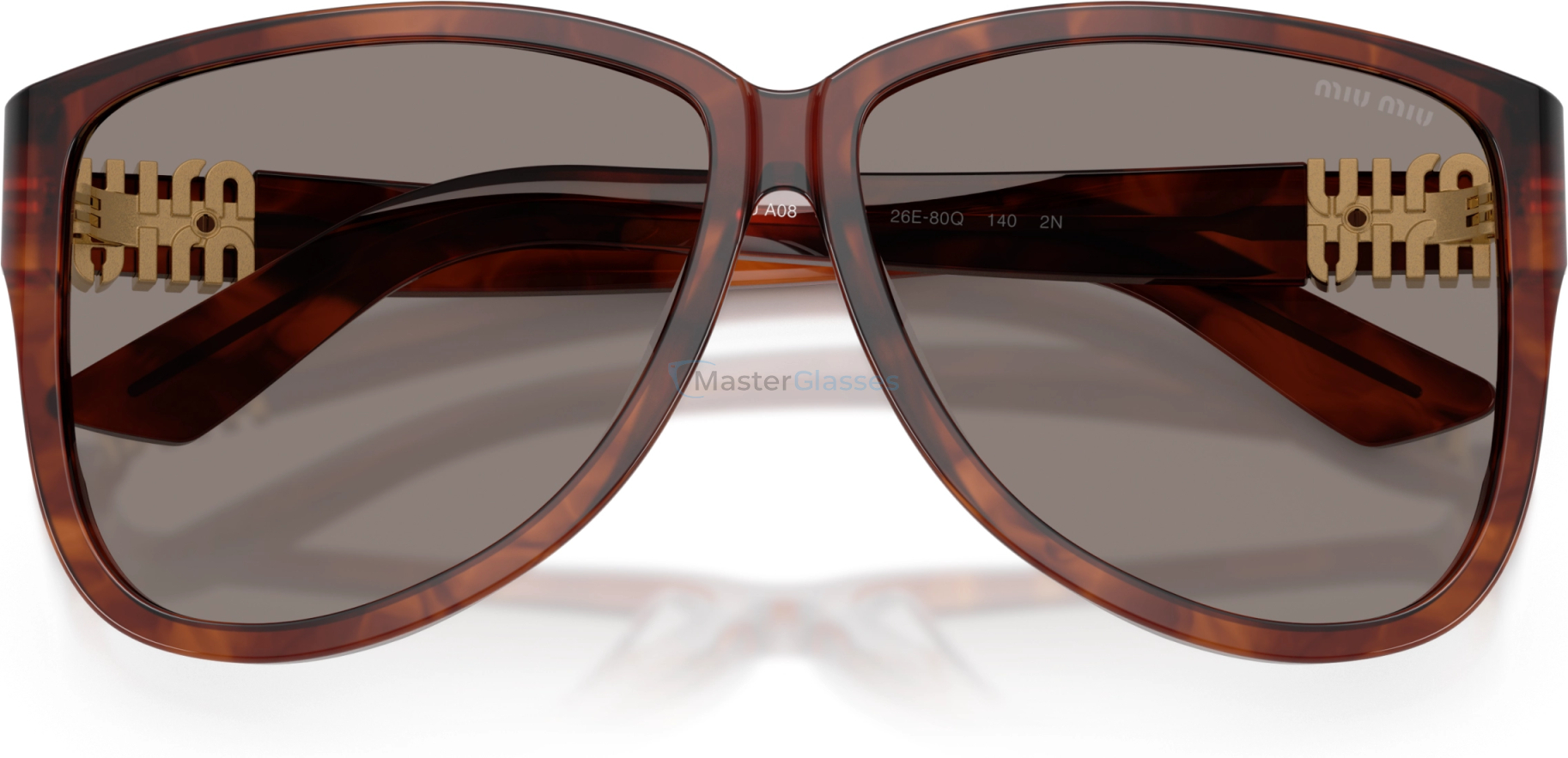 Солнцезащитные очки Miu Miu MU A08S 26E80Q Brown