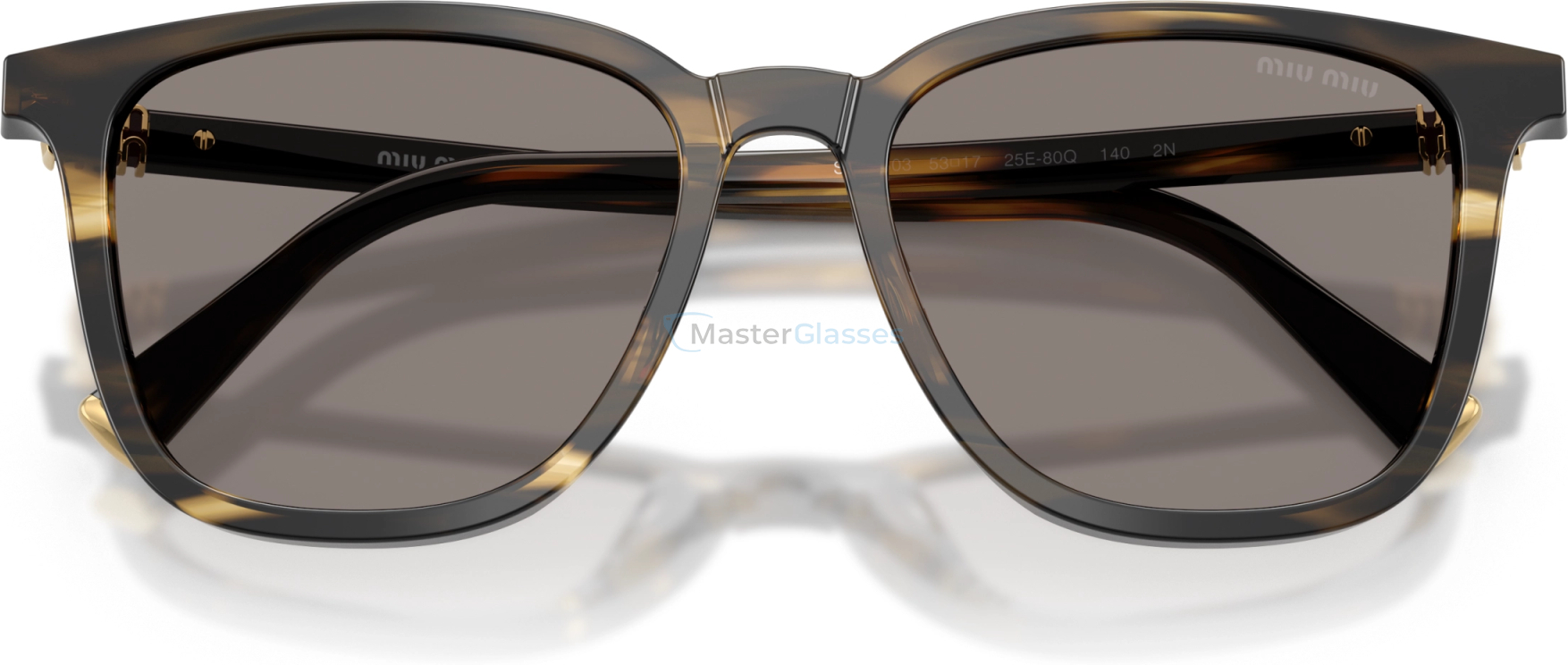 Солнцезащитные очки Miu Miu MU B03S 25E80Q Green