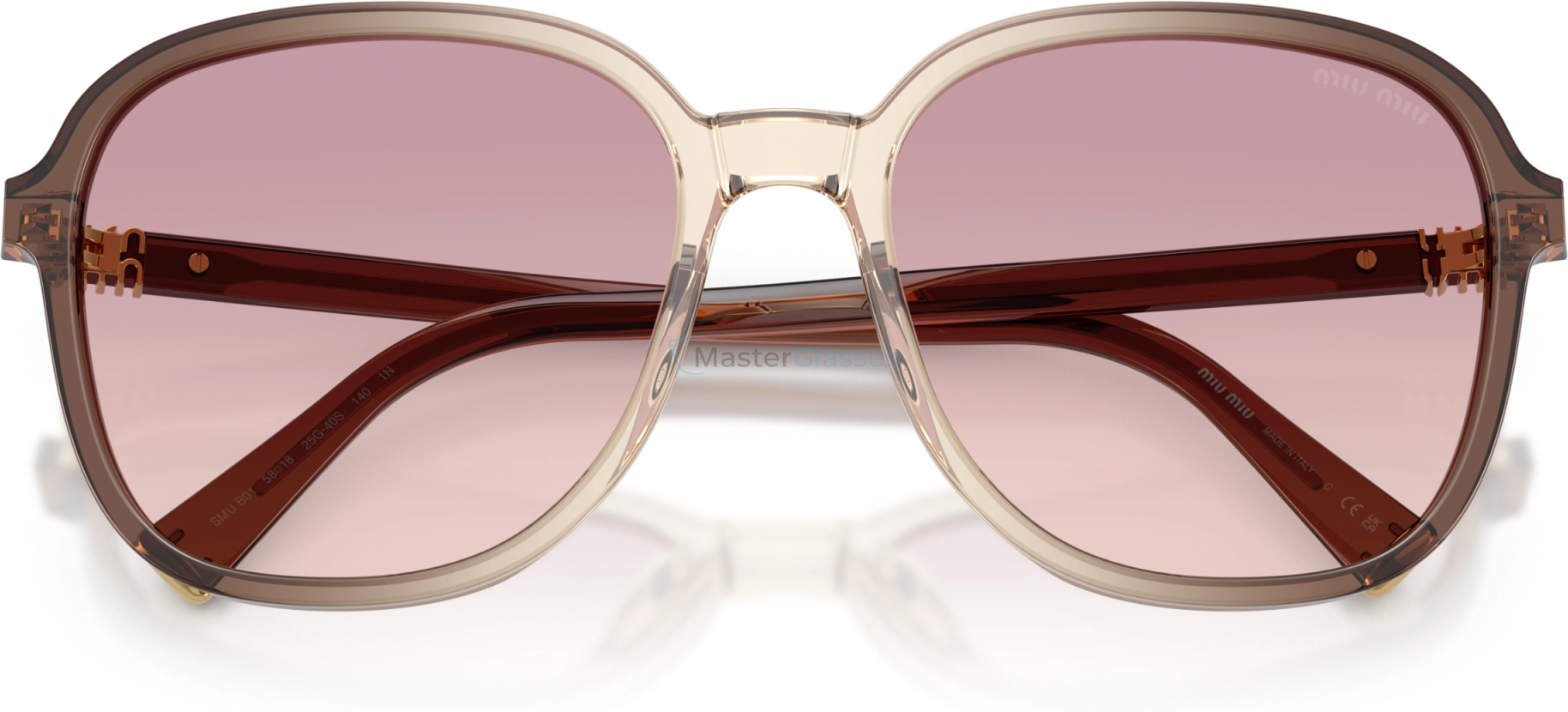 Солнцезащитные очки Miu Miu MU B01S 25G40S Brown