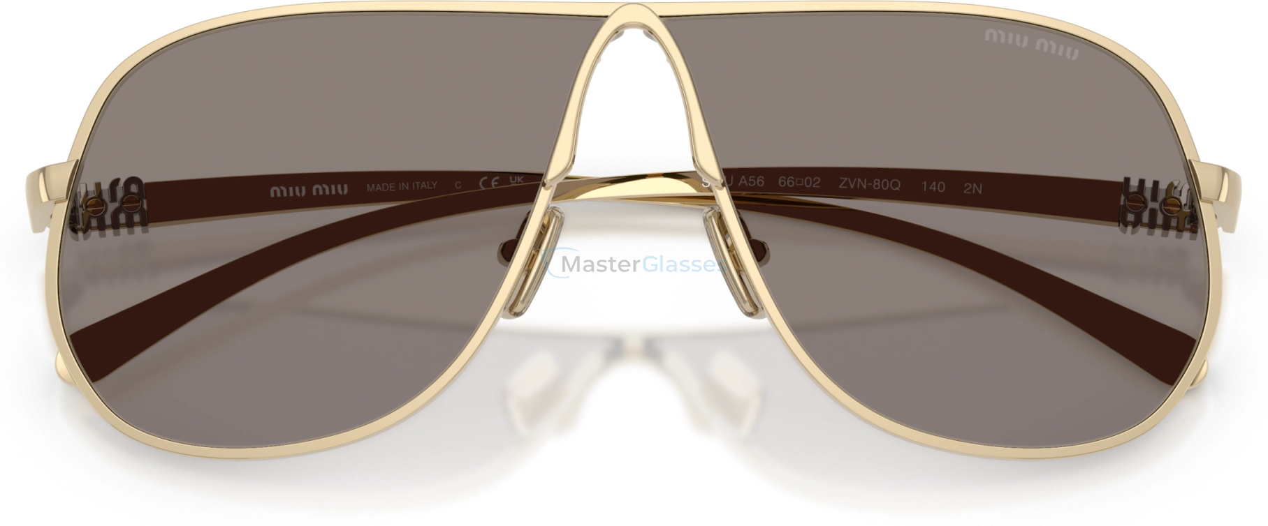 Солнцезащитные очки Miu Miu MU A56S ZVN80Q Gold
