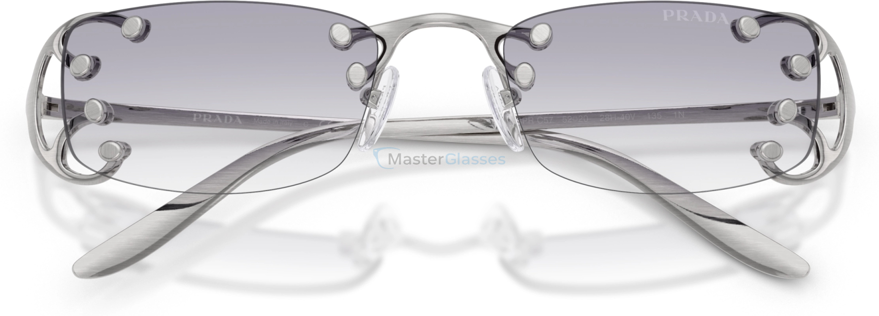 Солнцезащитные очки Prada PR C57S 28H40V Silver