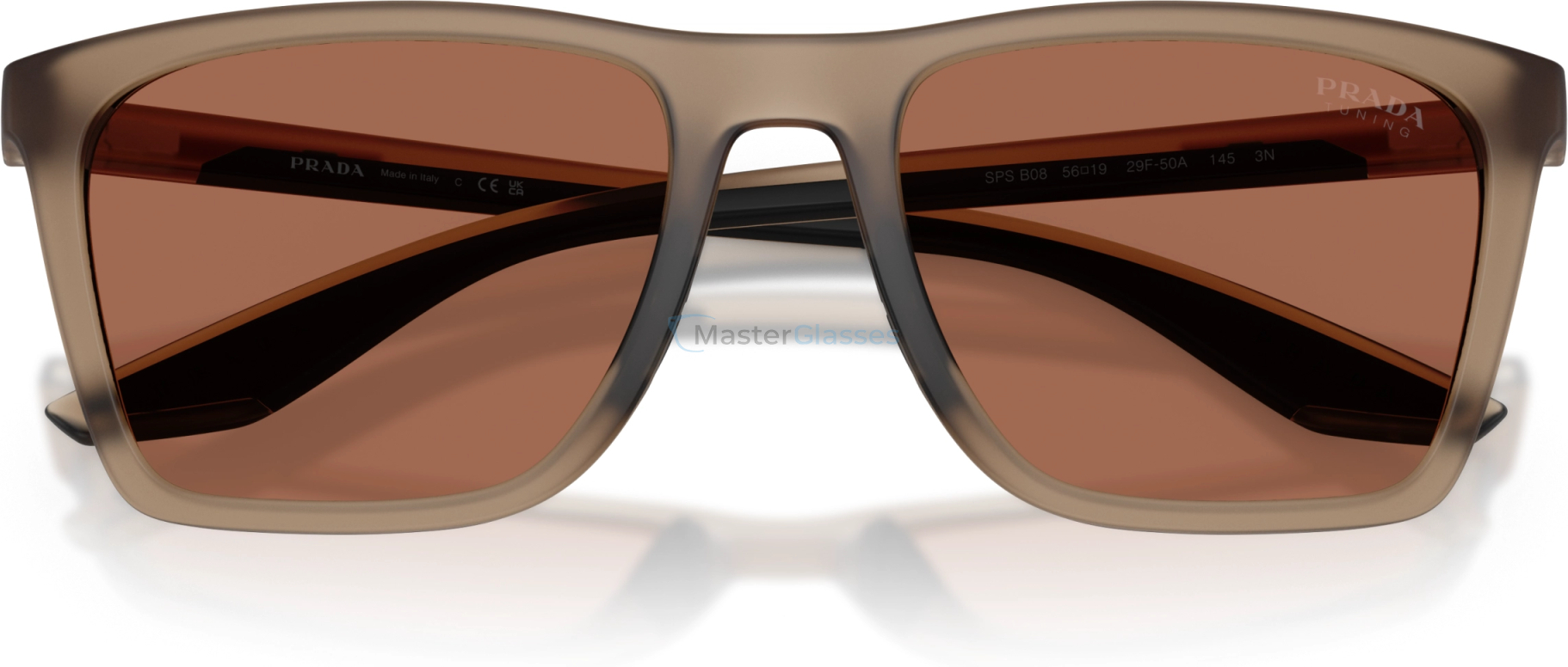 Солнцезащитные очки Prada Linea Rossa PS B08S 29F50A Brown