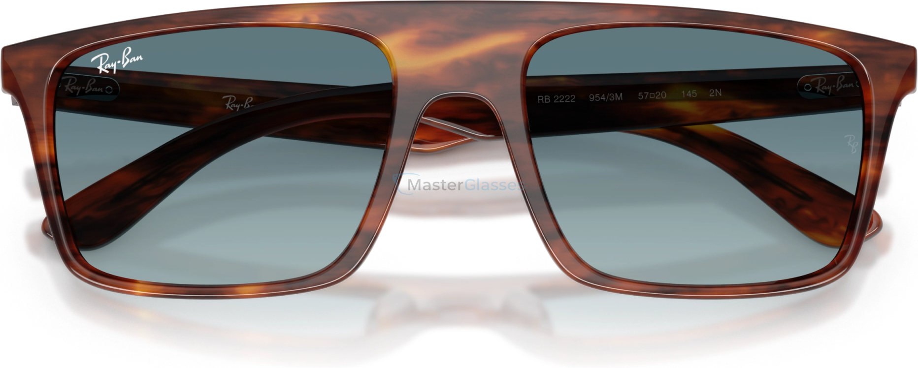 Солнцезащитные очки Ray-Ban RB2222 954/3M Brown