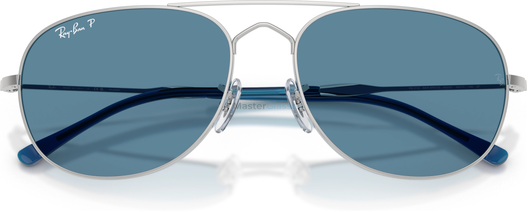 Солнцезащитные очки Ray-Ban BAIN BRIDGE RB3735 003/S2 Silver