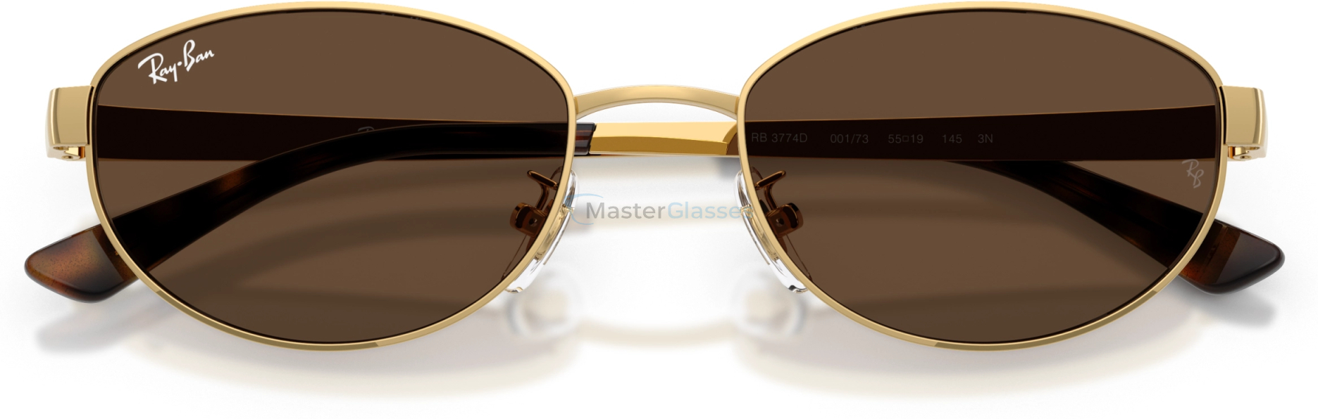 Солнцезащитные очки Ray-Ban RB3774D 001/73 Gold