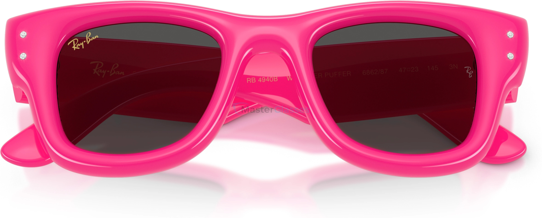 Солнцезащитные очки Ray-Ban WAYFARER PUFFER RB4940B 686287 Pink