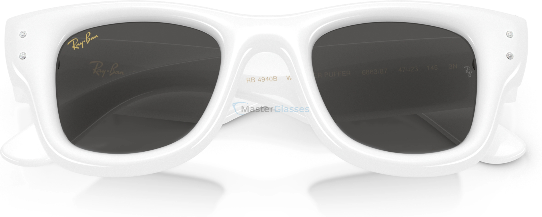 Солнцезащитные очки Ray-Ban WAYFARER PUFFER RB4940B 686387 White