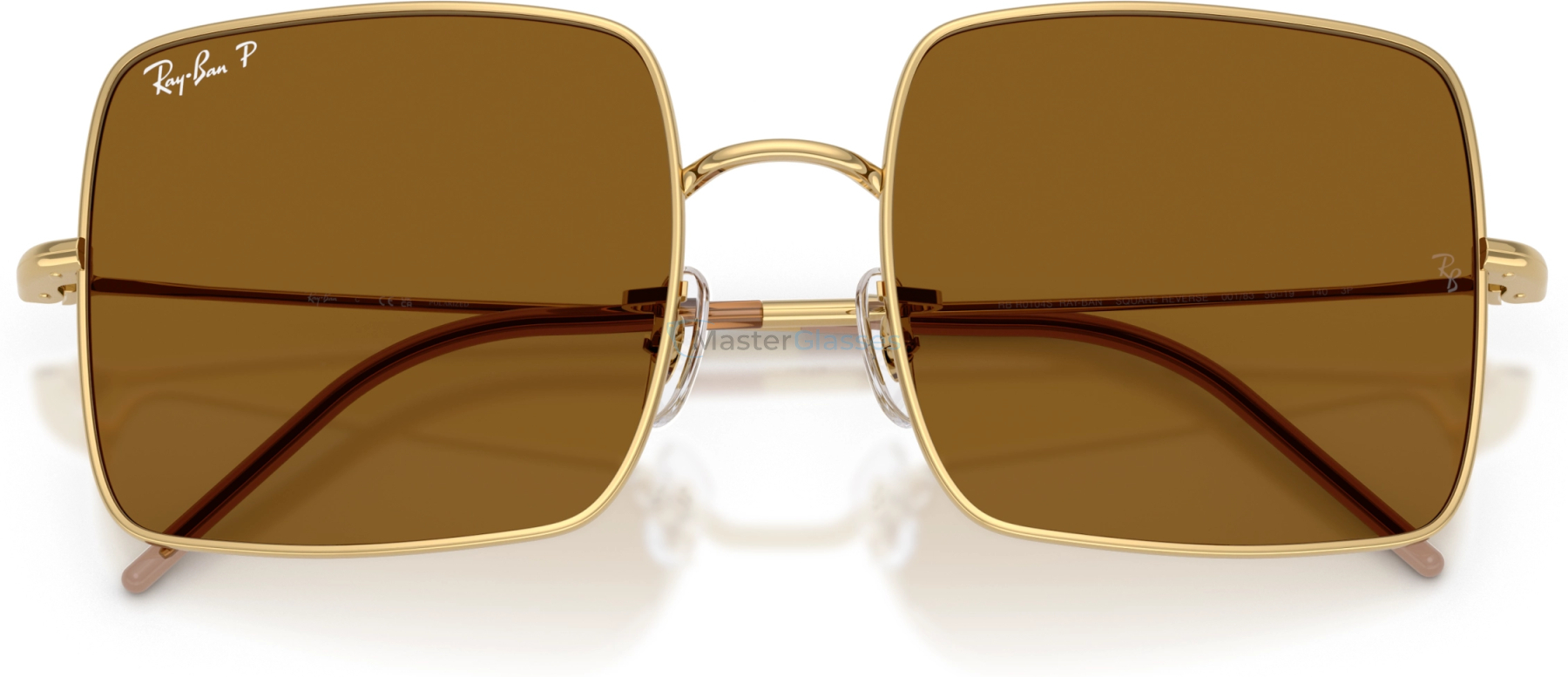 Солнцезащитные очки Ray-Ban SQUARE REVERSE RBR0104S 001/83 Gold