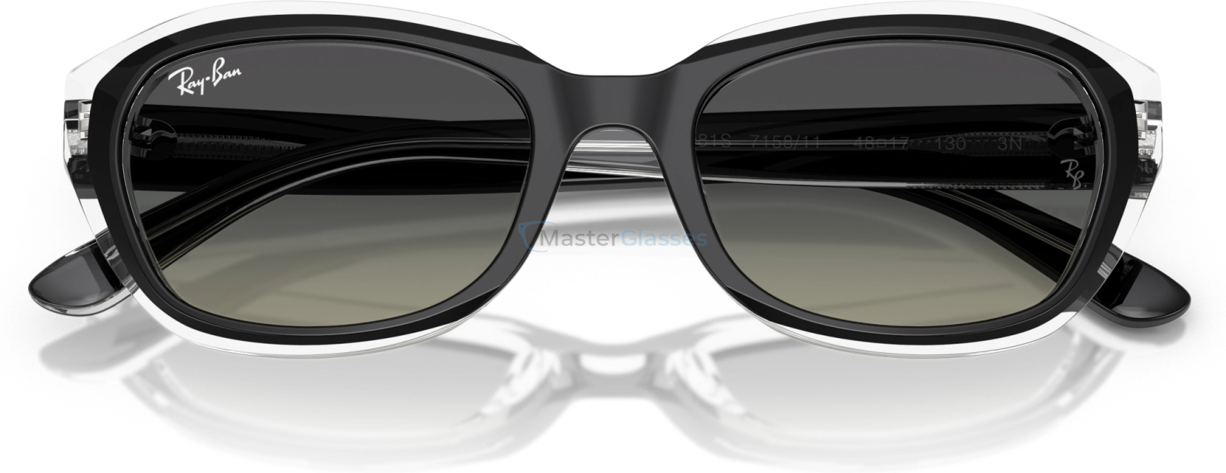 Детские солнцезащитные очки Ray-Ban RJ9081S 715811 Black