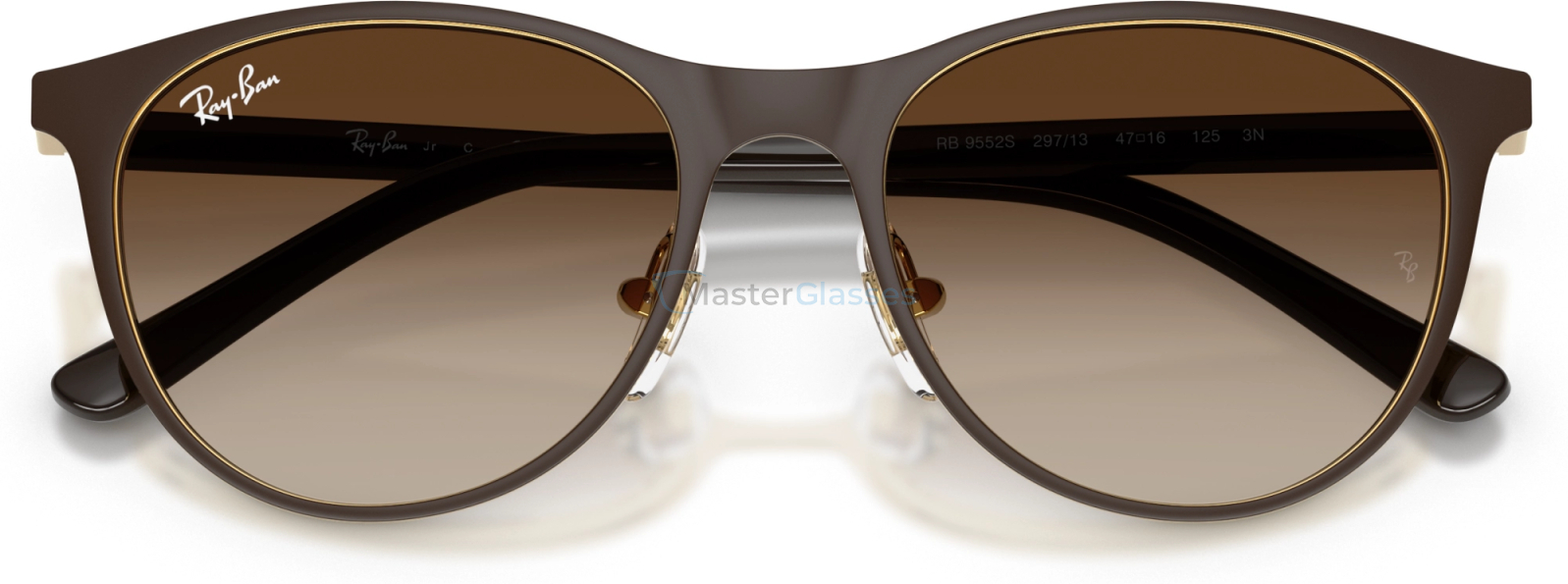 Детские солнцезащитные очки Ray-Ban RJ9552S 297/13 Brown