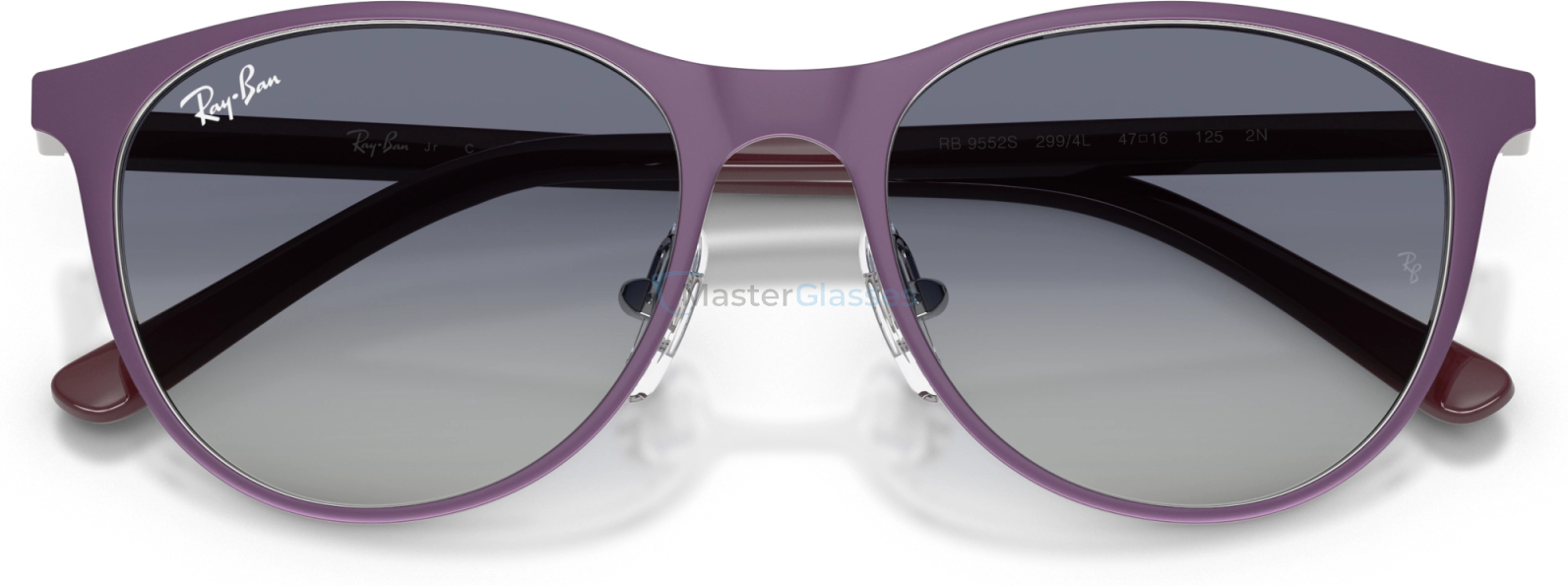 Детские солнцезащитные очки Ray-Ban RJ9552S 299/4L Silver