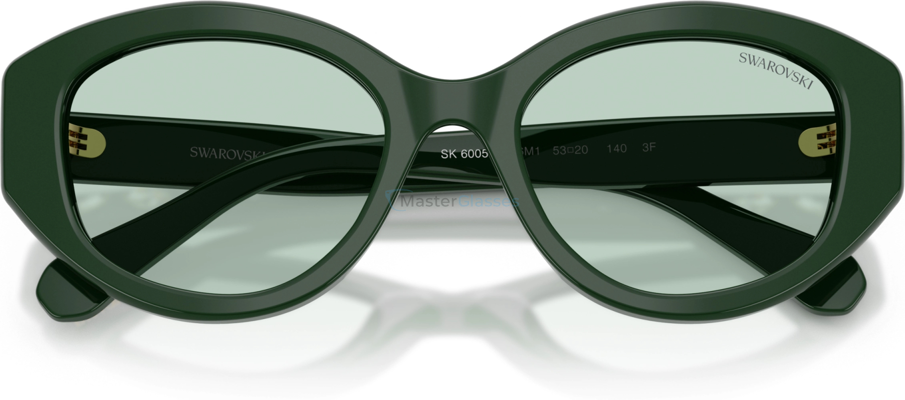 Солнцезащитные очки Swarovski SK6005 1026M1 Green