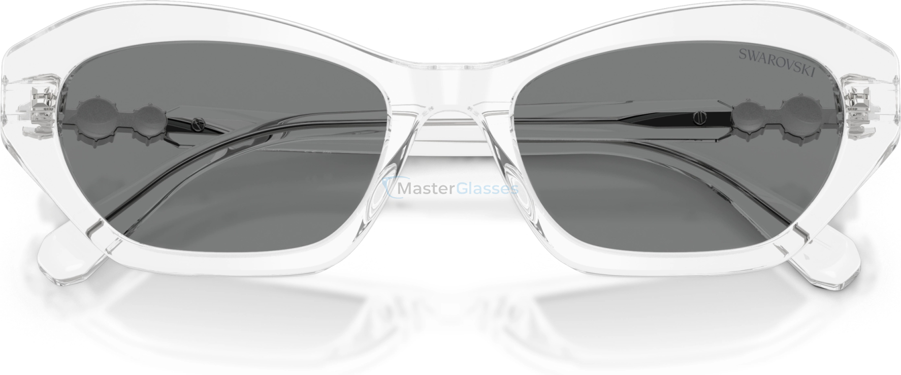 Солнцезащитные очки Swarovski SK6048 102787 Transparent