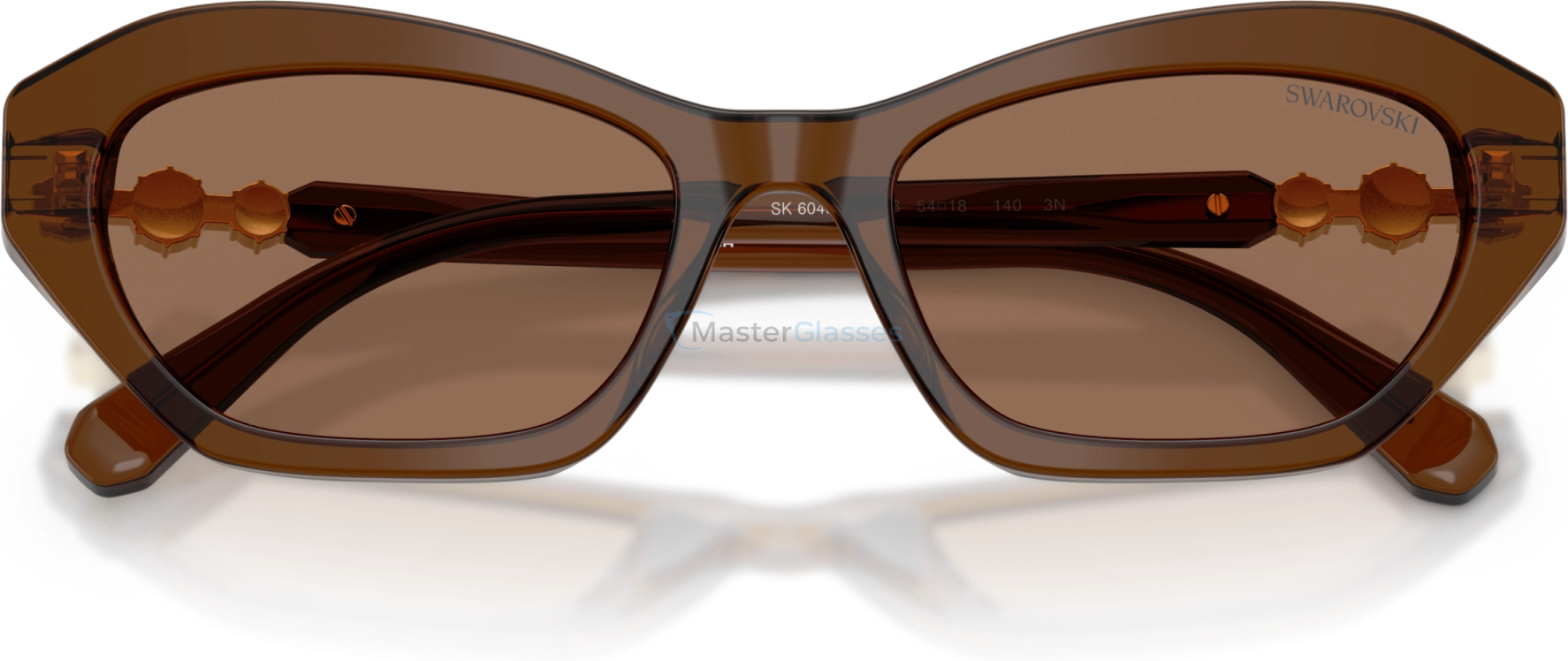 Солнцезащитные очки Swarovski SK6048 108473 Brown