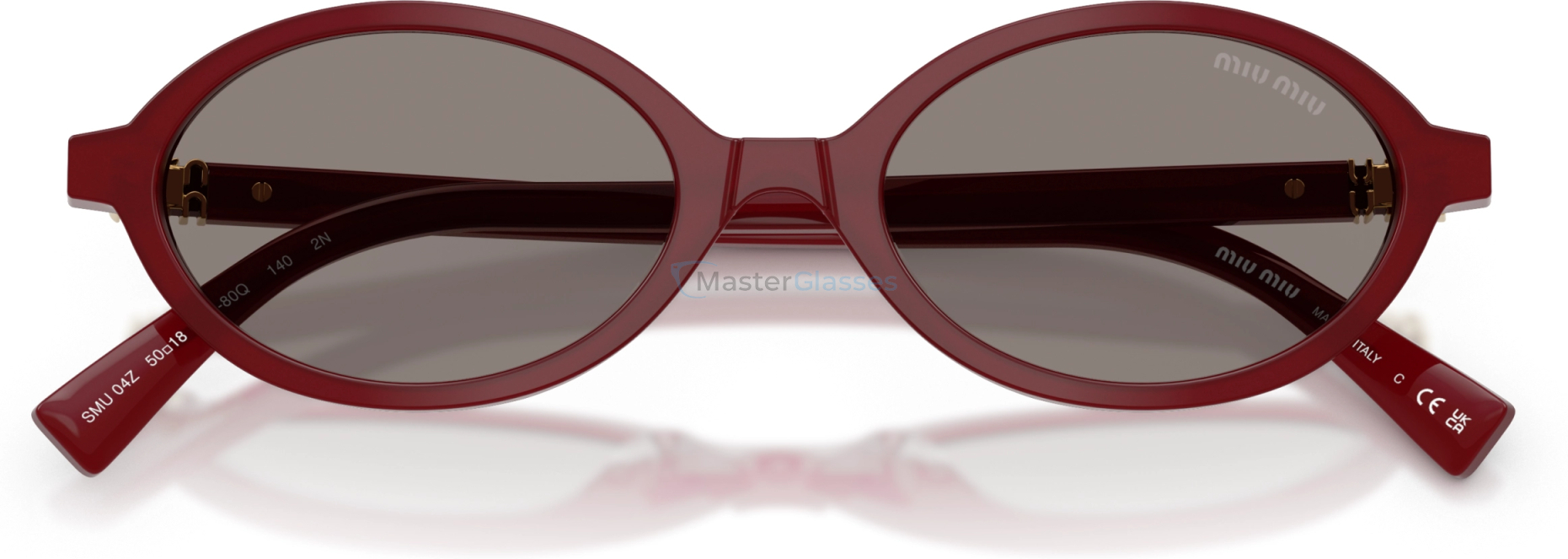 �������������� ���� Miu Miu MU 04ZS 21I80Q Red