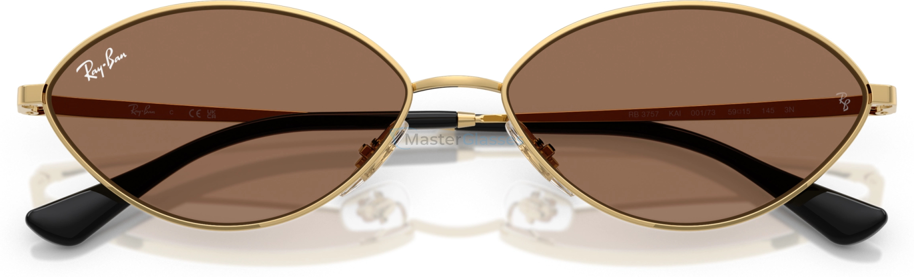 Солнцезащитные очки Ray-Ban KAI RB3757 001/73 Gold