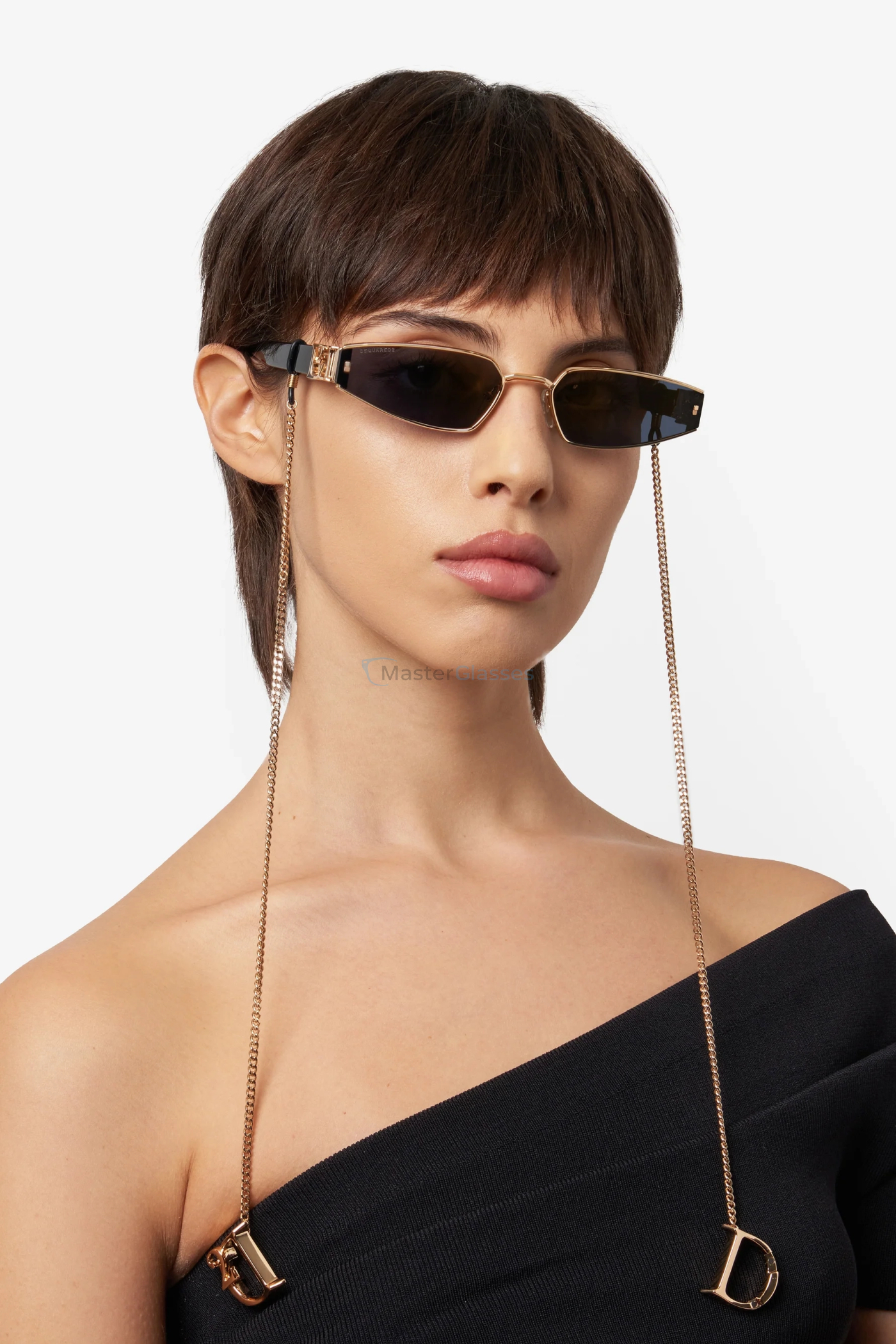 Солнцезащитные очки DSQUARED2 D2 0168/S/SE 000 Rose Gold