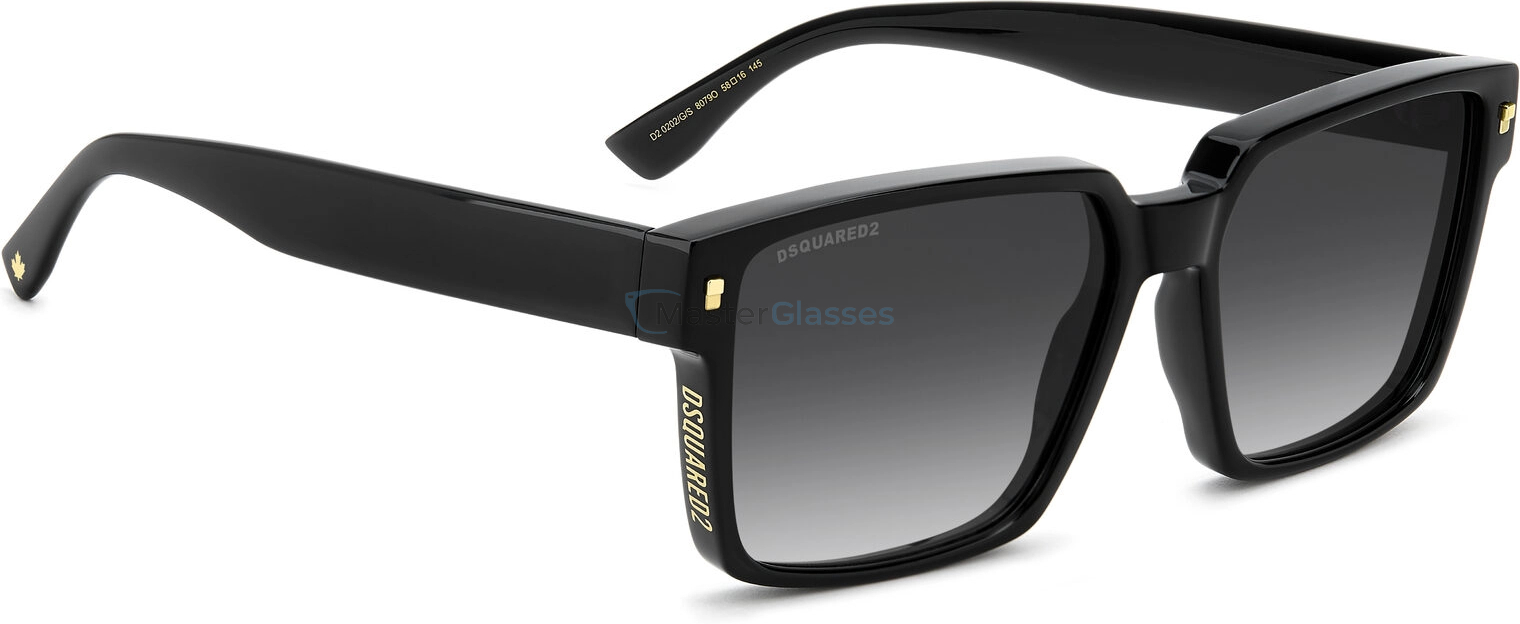 Солнцезащитные очки DSQUARED2 D2 0202/G/S 807 Black