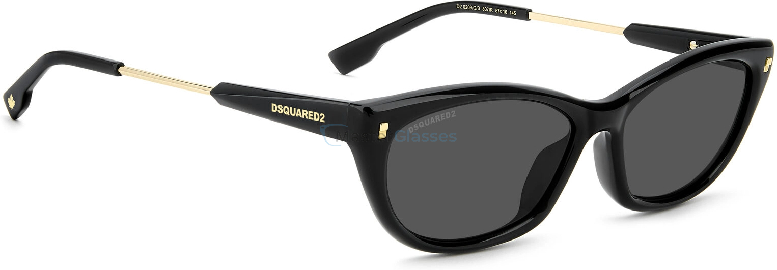 Солнцезащитные очки DSQUARED2 D2 0209/G/S 807 Black