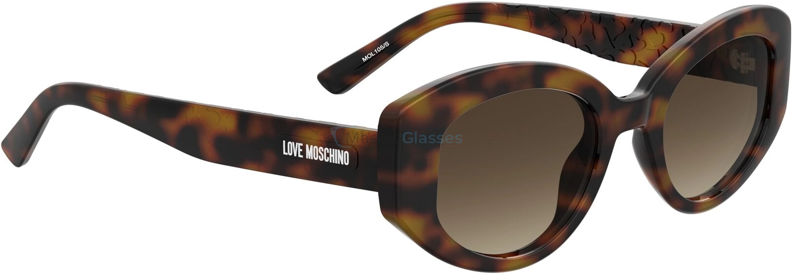 �������������� ���� Moschino Love MOL105/S WR9 Brown Havana