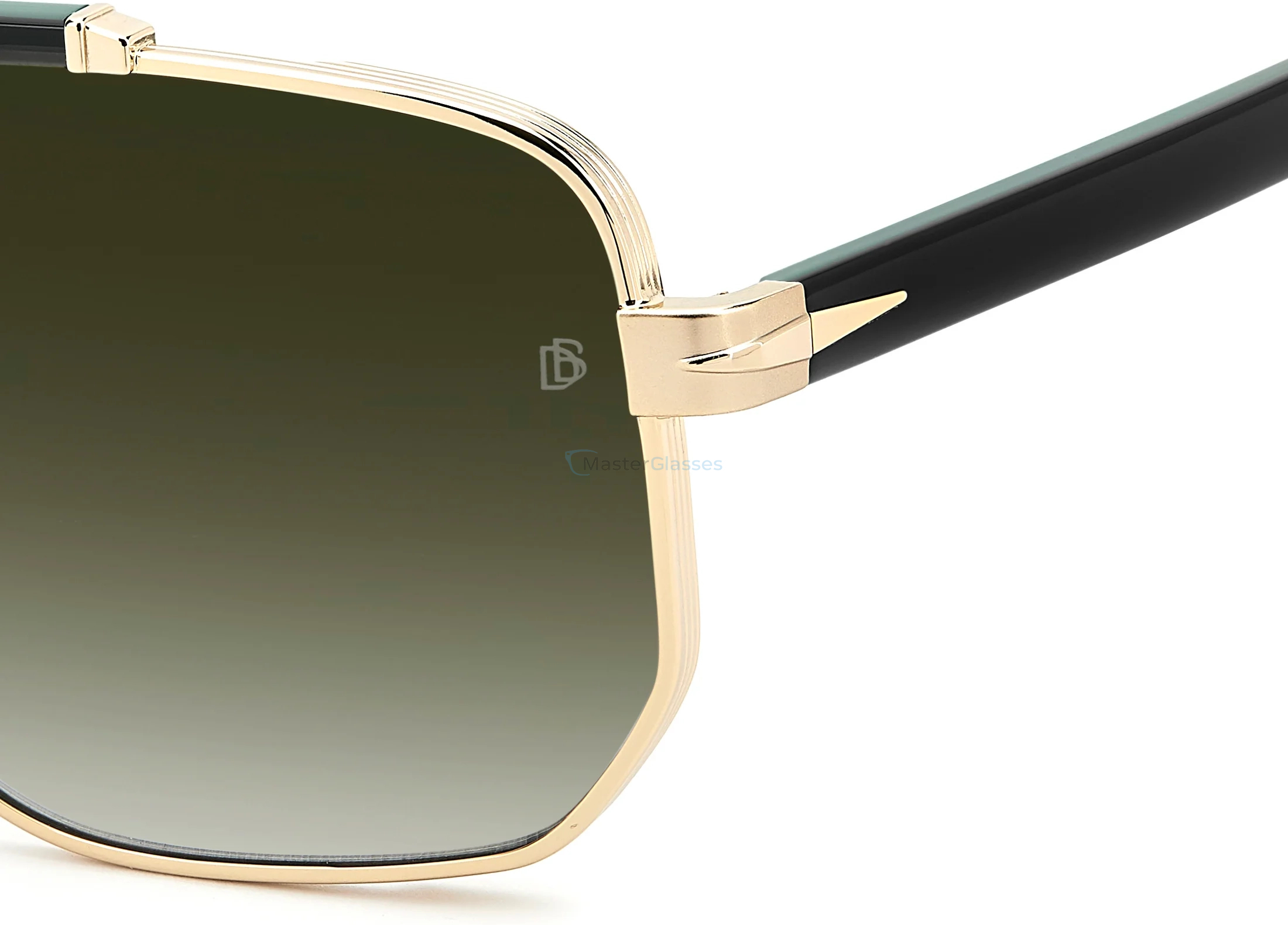 Солнцезащитные очки DAVID BECKHAM DB 7157/S PEF Gold Green