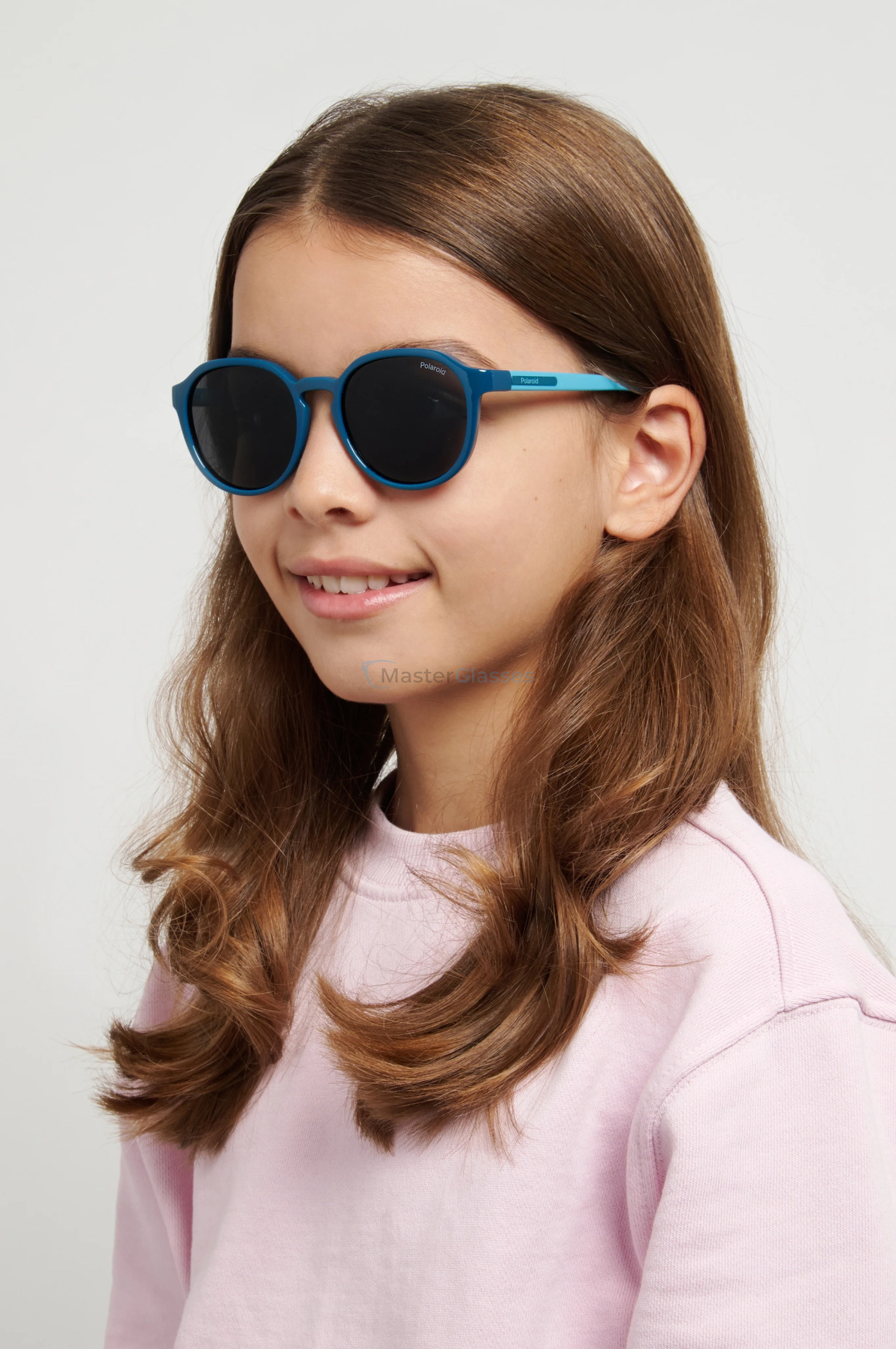 Детские солнцезащитные очки POLAROID KIDS PLD 8078/S ZI9 Teal
