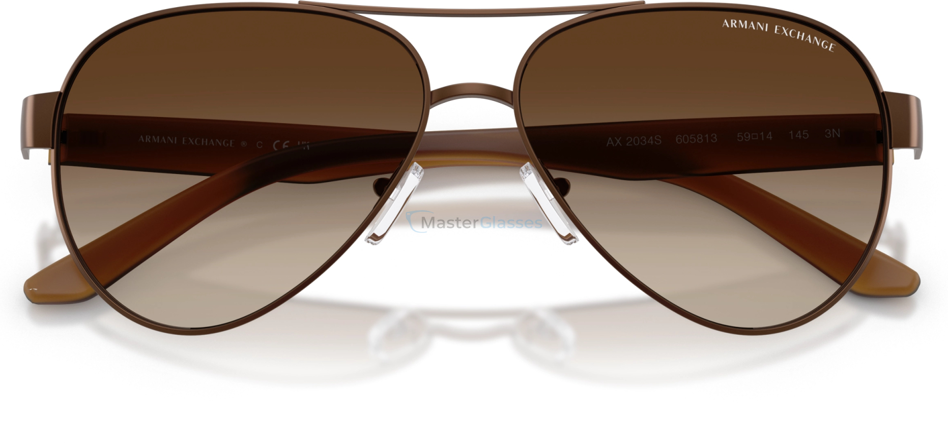 Солнцезащитные очки Armani Exchange AX2034S 605813 Brown