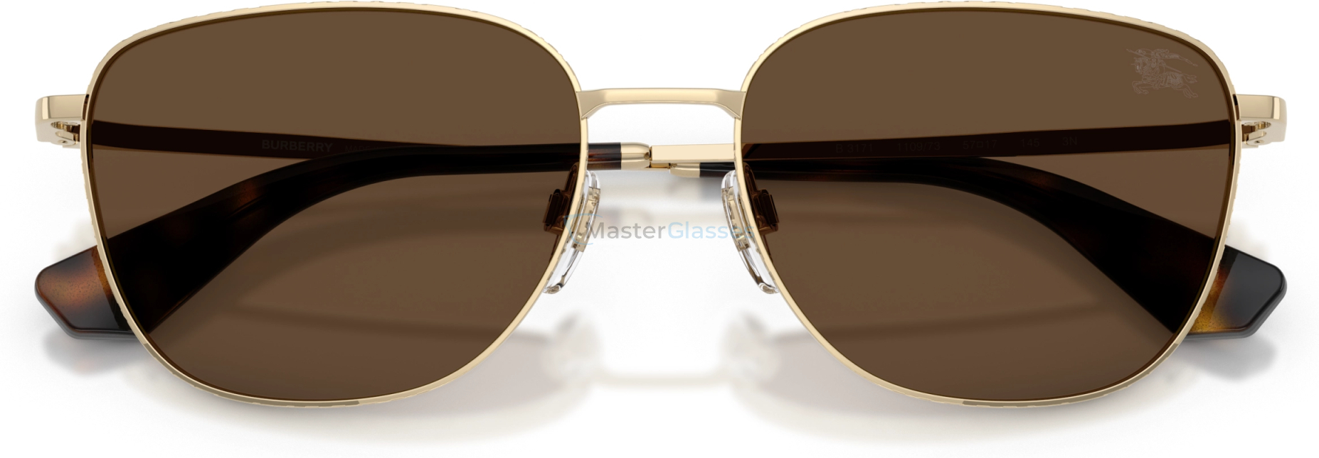 Солнцезащитные очки Burberry BE3171 110973 Gold