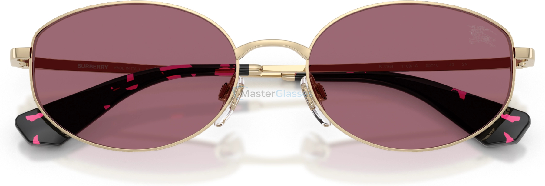 Солнцезащитные очки Burberry BE3169 11091A Gold