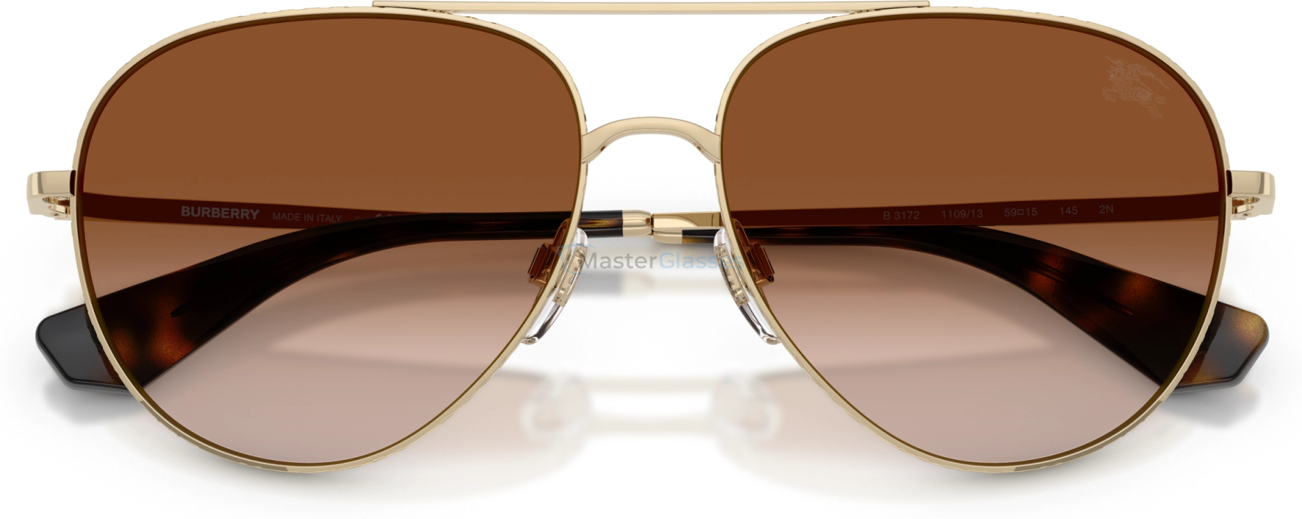 Солнцезащитные очки Burberry BE3172 110913 Gold