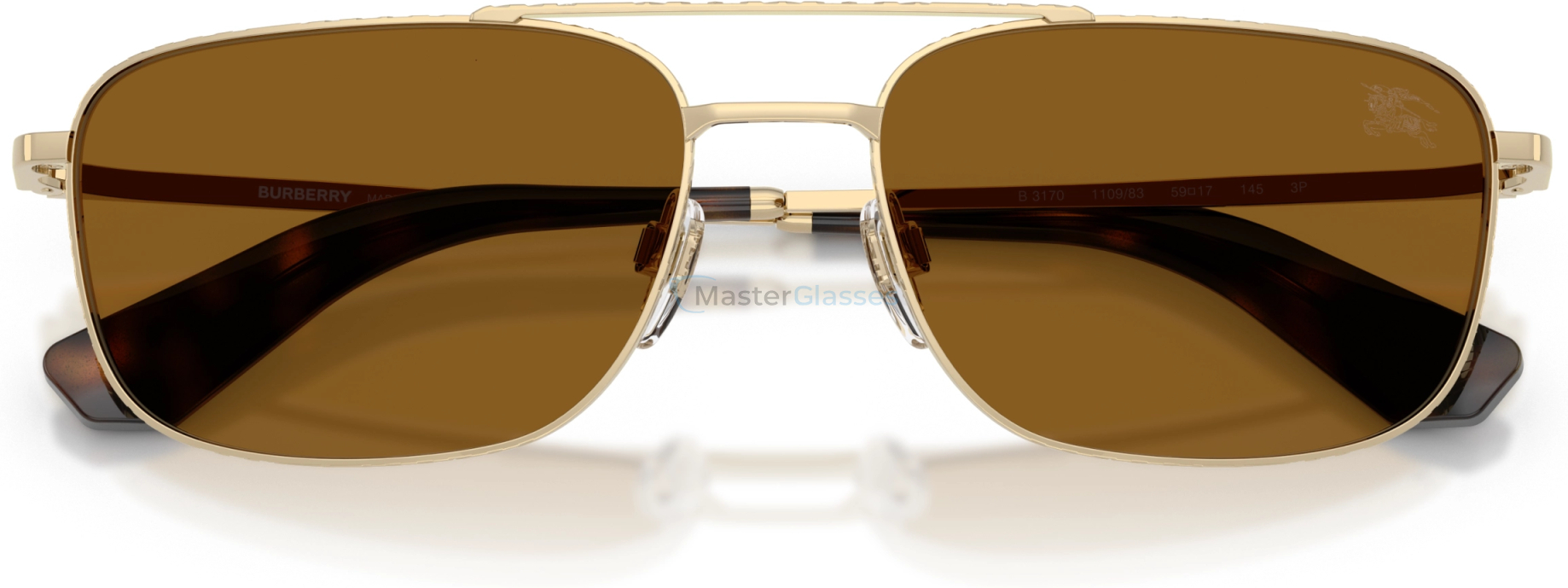 Солнцезащитные очки Burberry BE3170 110983 Gold