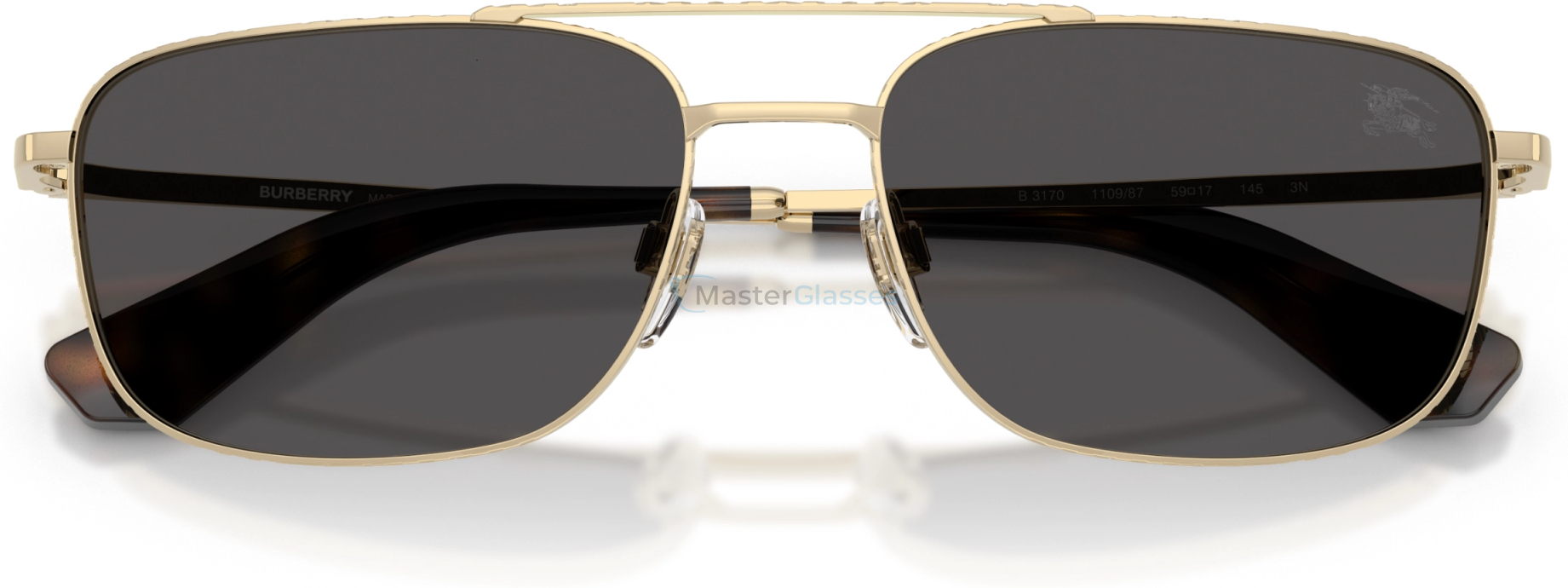 Солнцезащитные очки Burberry BE3170 110987 Gold