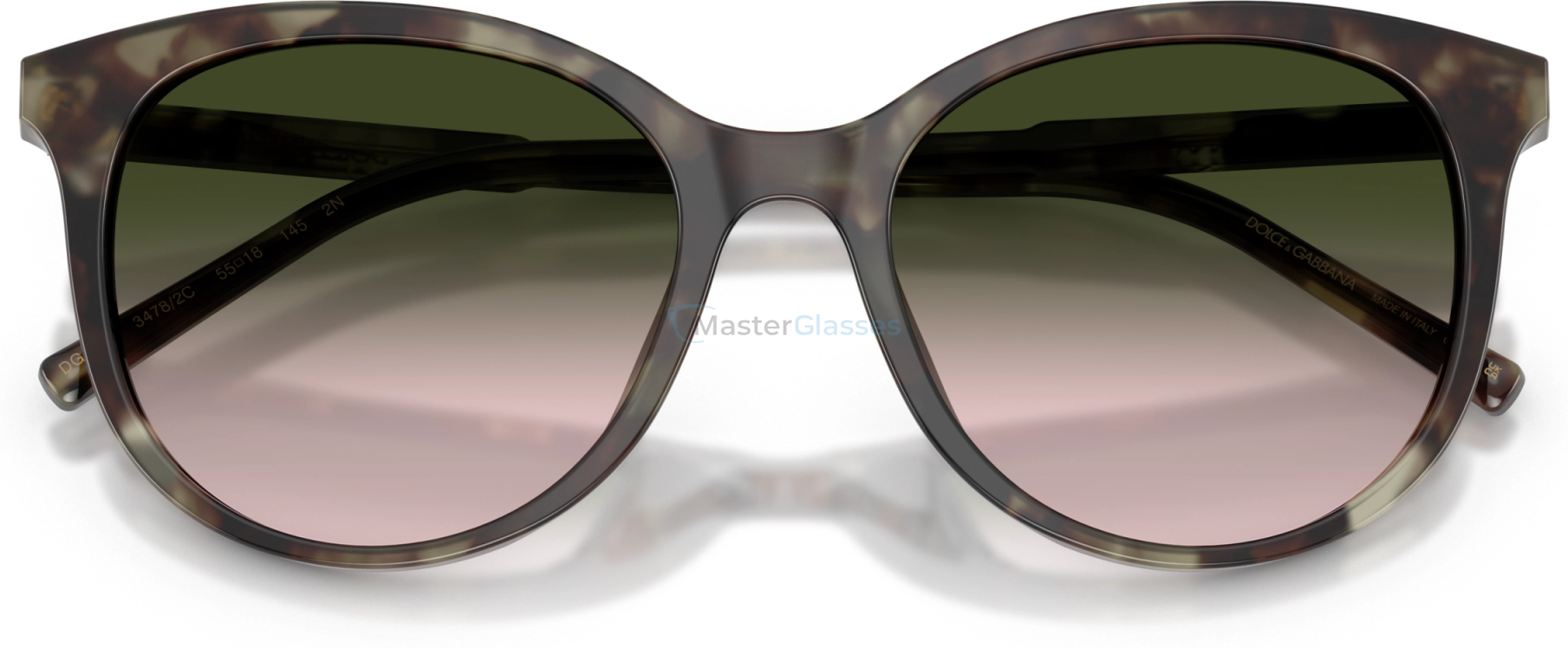 Солнцезащитные очки Dolce & Gabbana DG4540 34782C Green